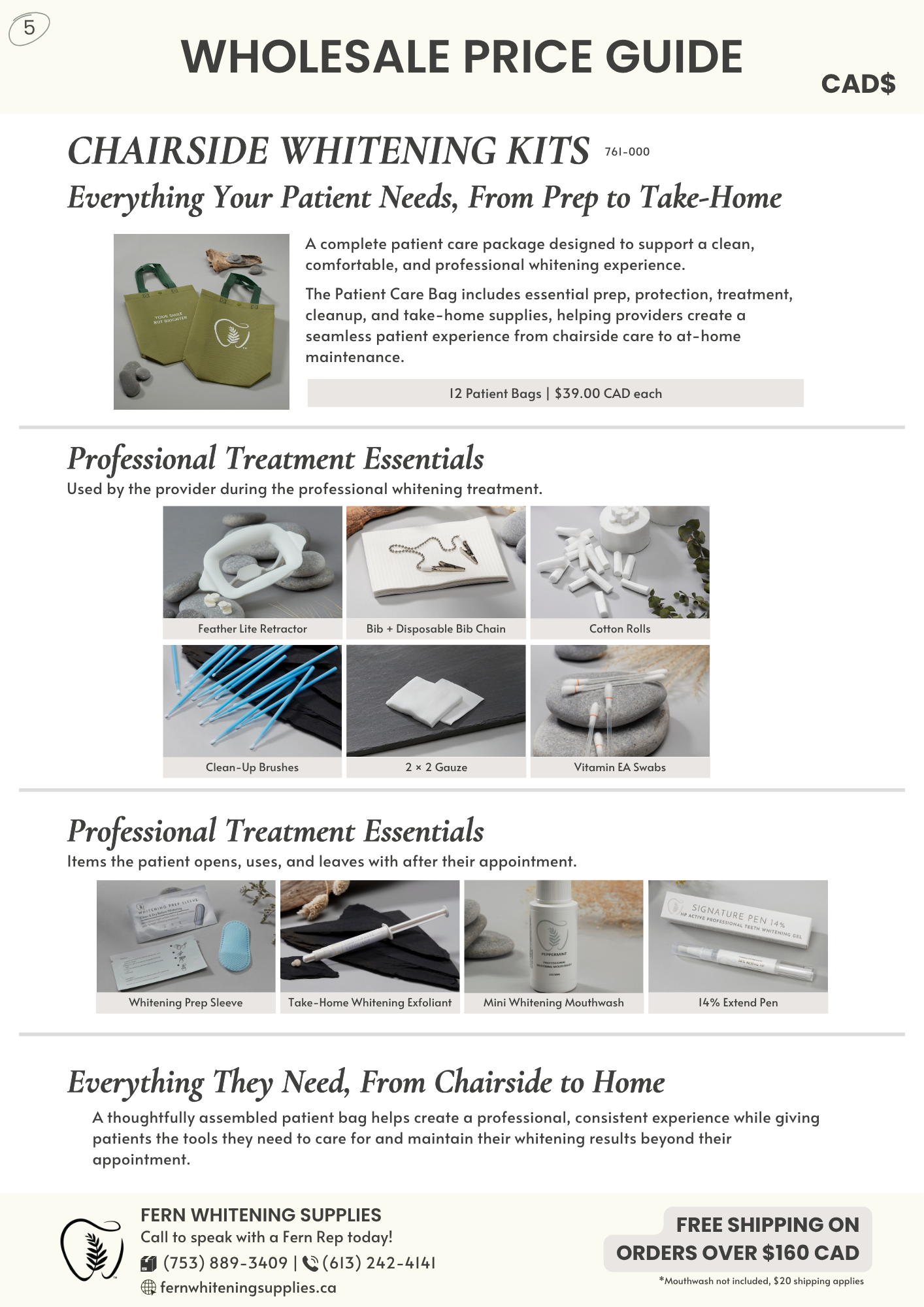 Chairside Whitening Kits (Prep + Chairside & Takehome!)