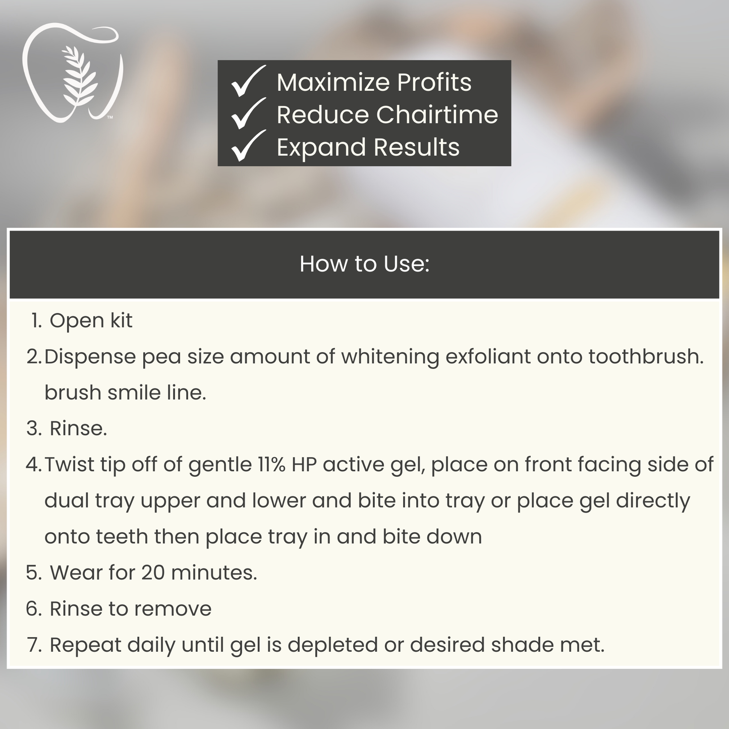 Ultimate Take Home Whitening Kit - (With Whitening Exfoliant + Tooth Case!)