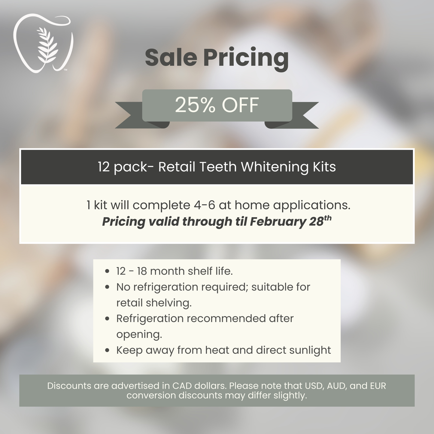 Signature Fern Gel™ Teeth Whitening Homekit - (With Whitening Exfoliant + Tooth Case!)