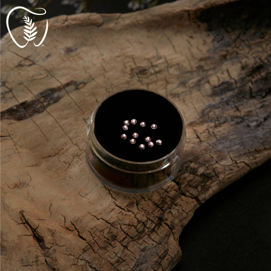 SS5 Preciosa® VINTAGE ROSE Tooth Gem