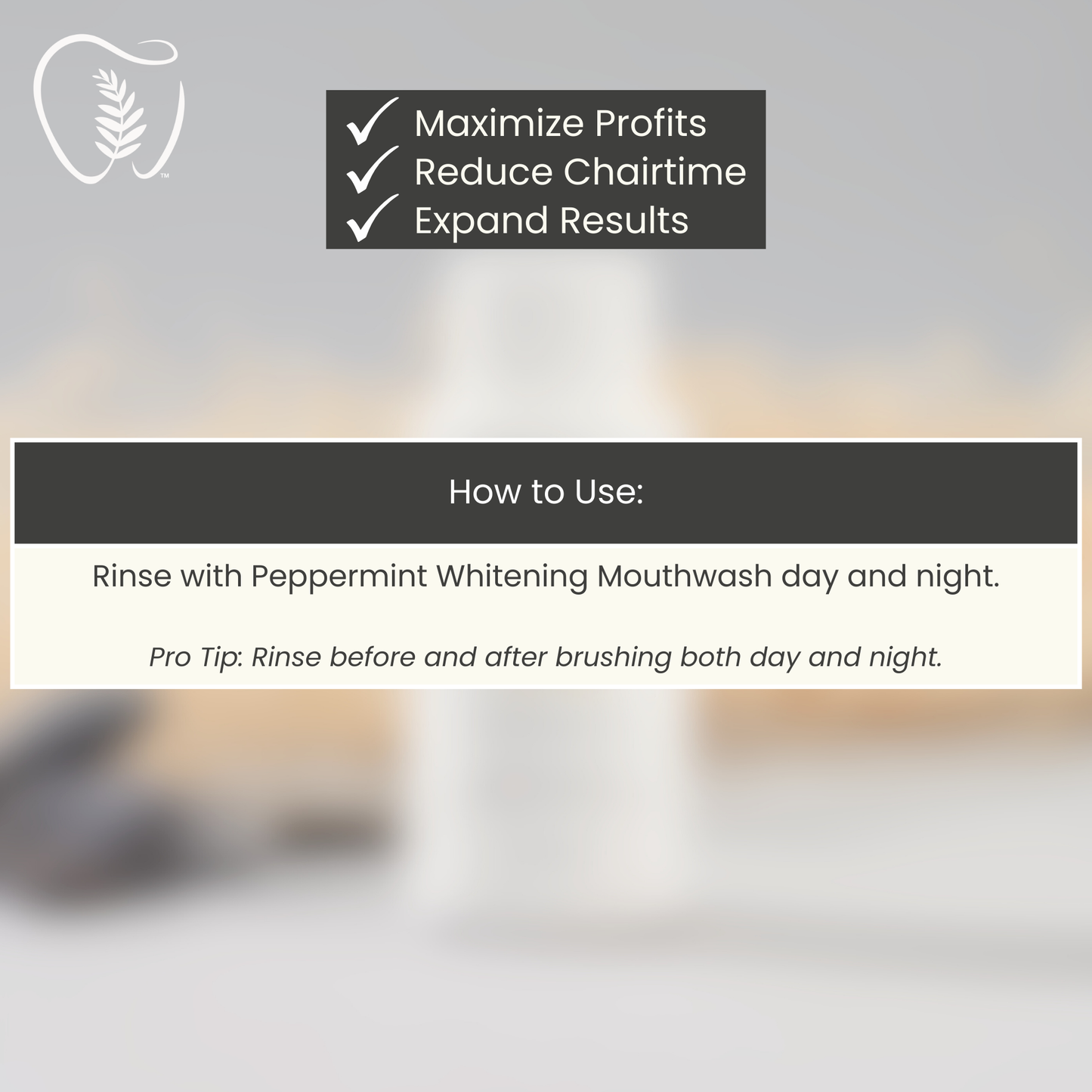 Signature Fern Peppermint Whitening Mouthwash Mini