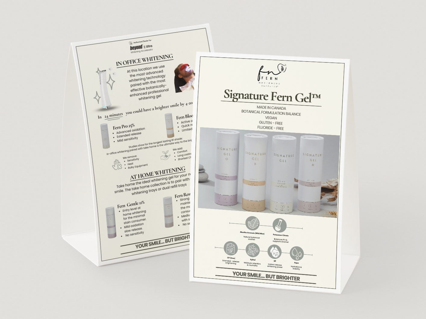 Clinic Pack- Teeth Whitening Marketing Tent