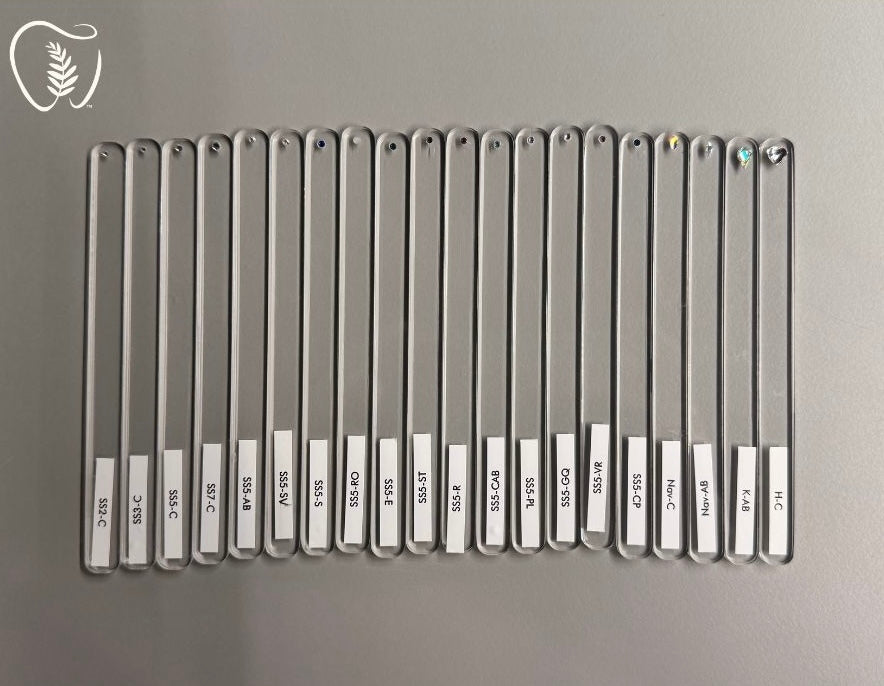 Pre-Made Tooth Gem Display Size Sticks