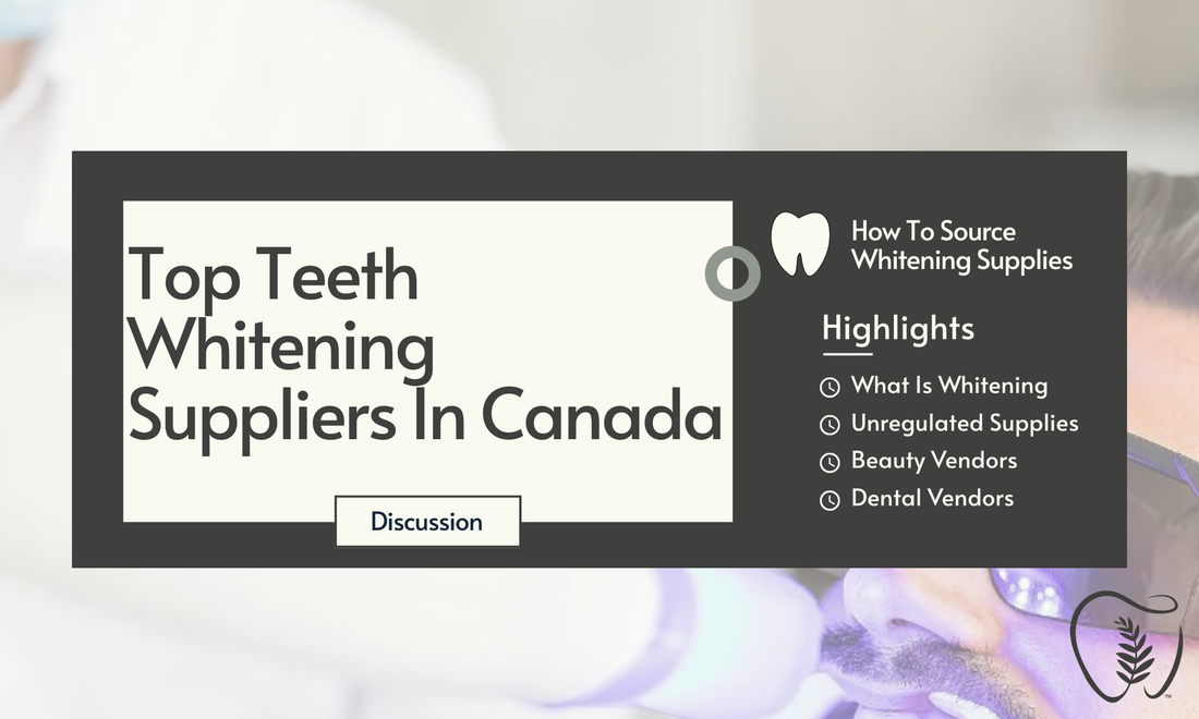 Top Teeth Whitening Suppliers In Canada 2026 Edition
