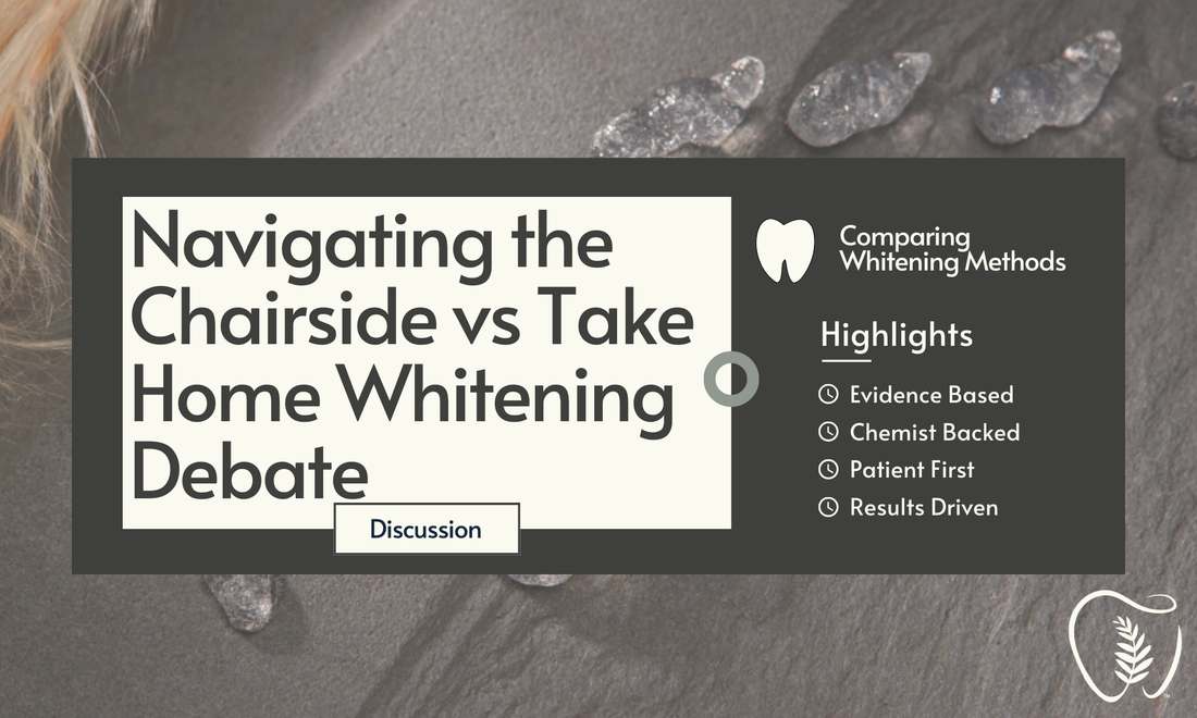 Navigating the Chairside vs Take Home Teeth Whitening Debate