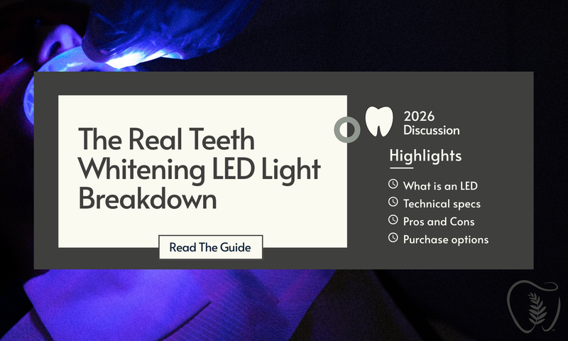 The Real Teeth Whitening LED light break Down (2026 Guide)