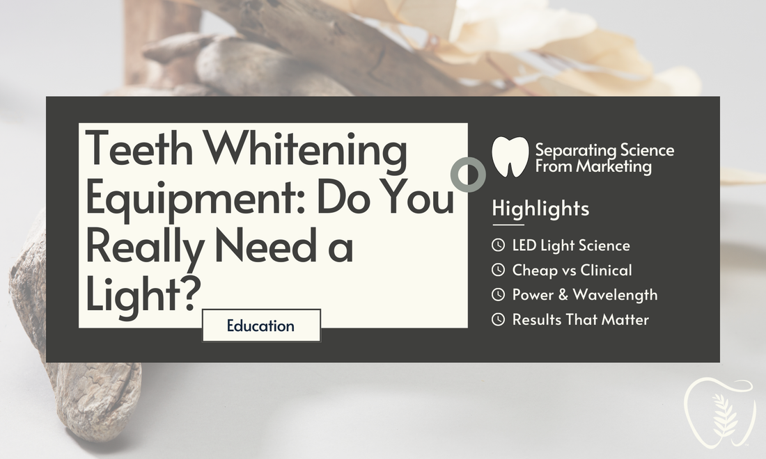 Teeth Whitening Equipment: Do You Really Need a Light?