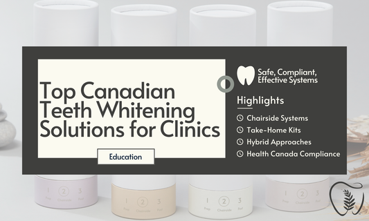 The Best Canadian Teeth Whitening Solutions for Clinics and Dental Hygienists