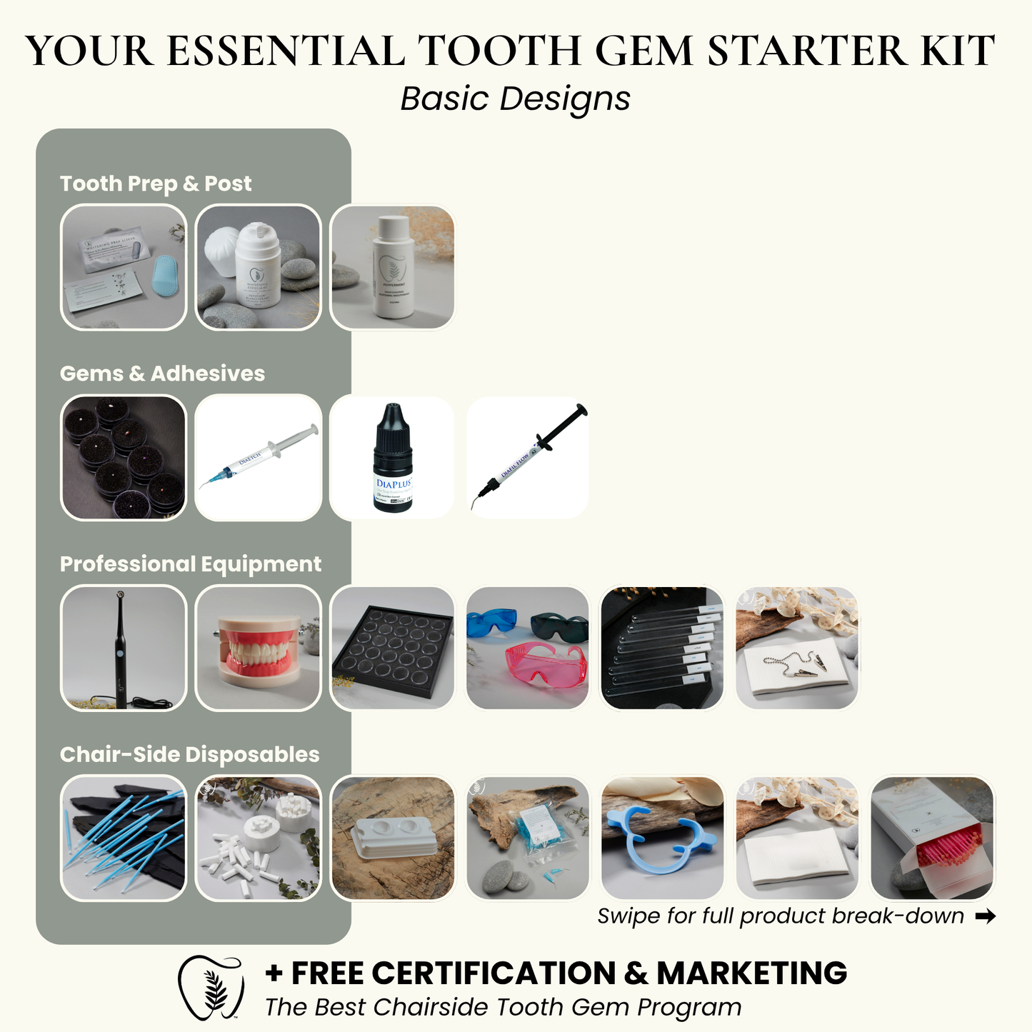 Essential Tooth Gem Kit - Basic