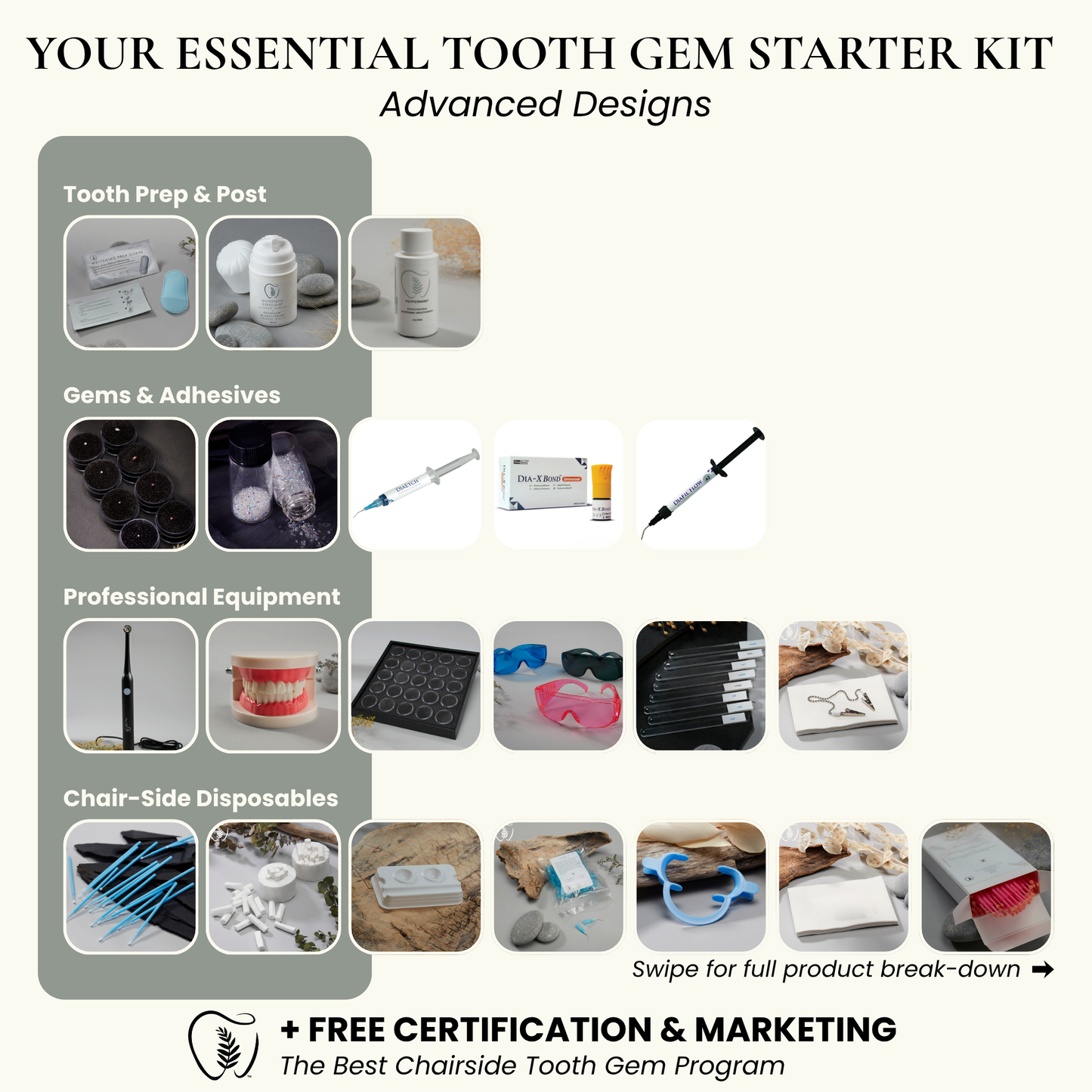 Essential Tooth Gem Kit- Advanced