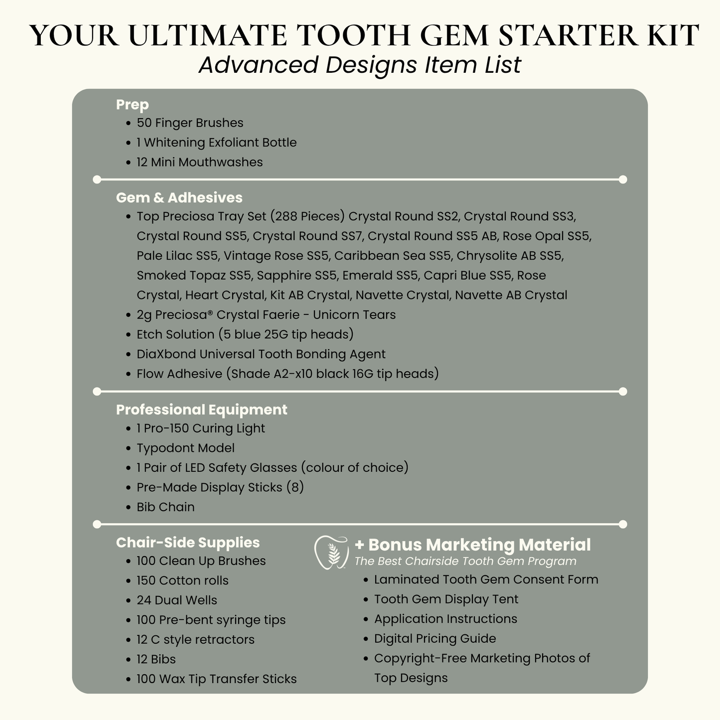 Ultimate Tooth Gem Kit | Advanced