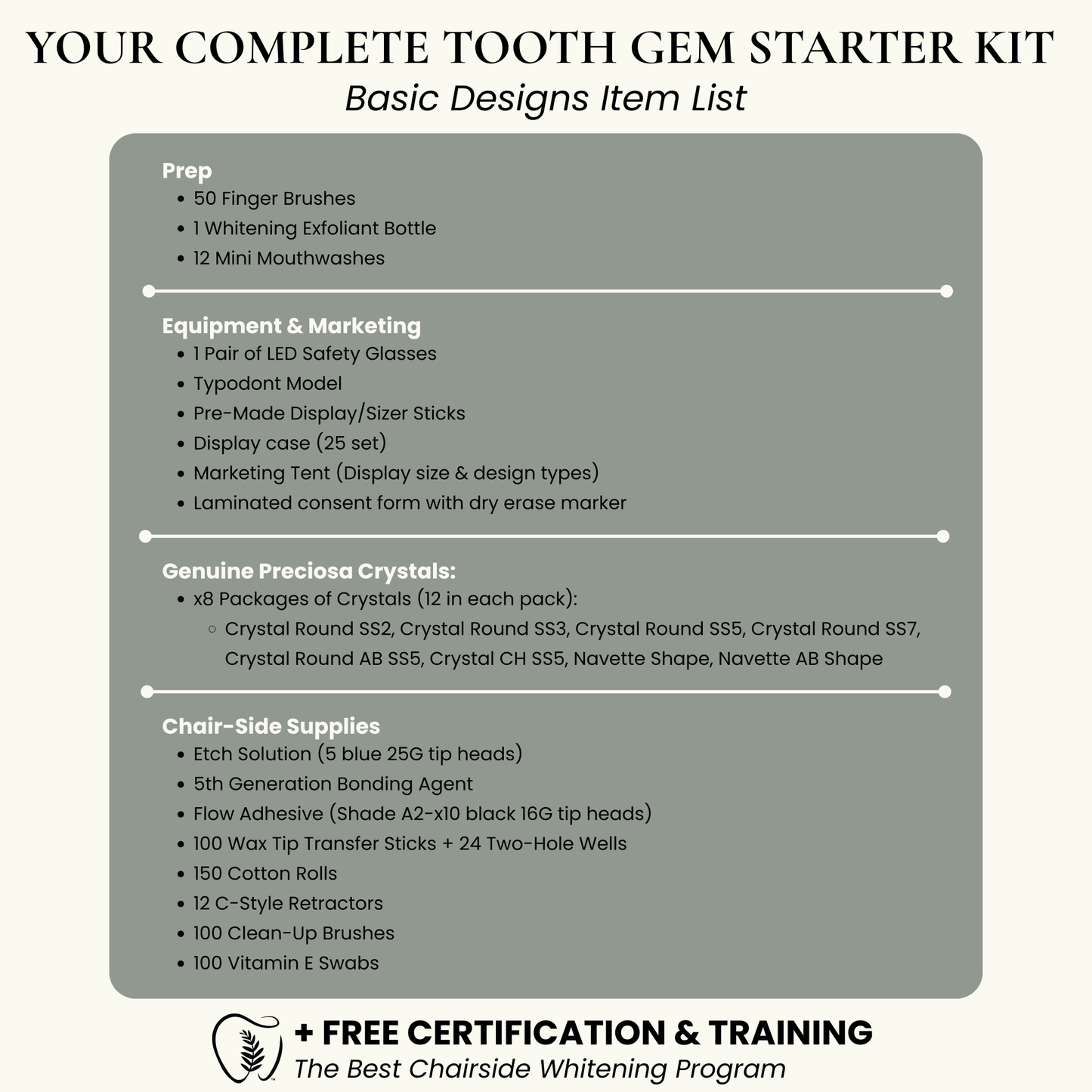 Tooth Gem Starter Kit (Basic)