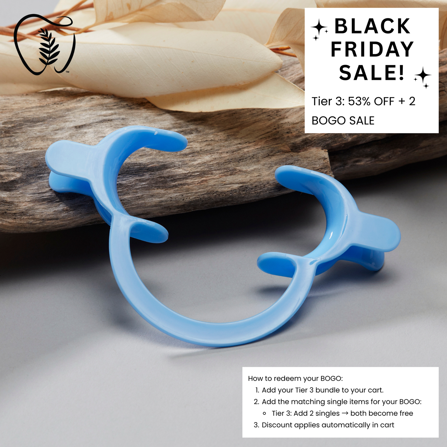 BLU C-Style Tooth Gem Retractor – Professional Chairside Tool