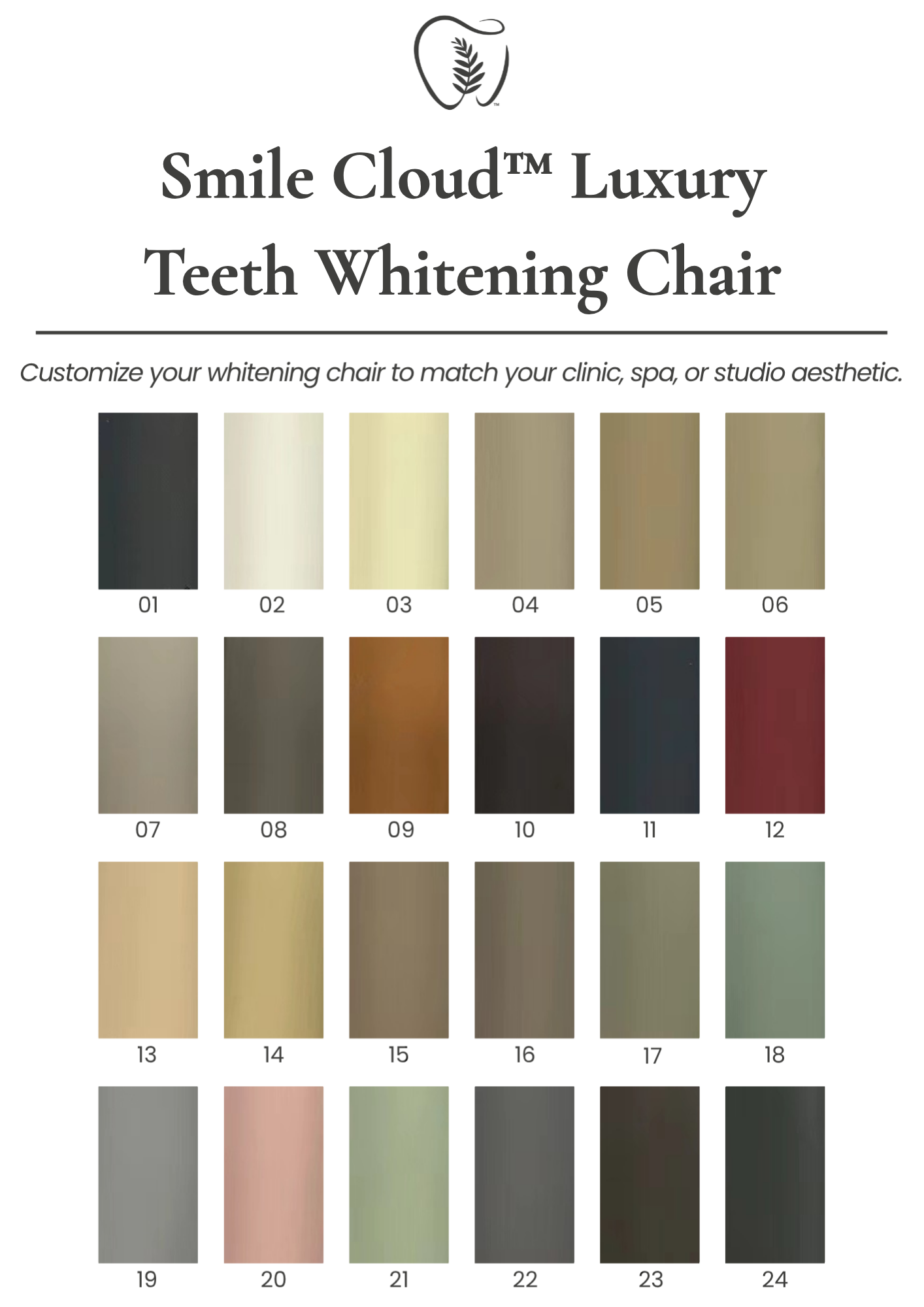 Smile Cloud™ Luxury Teeth Whitening Chair