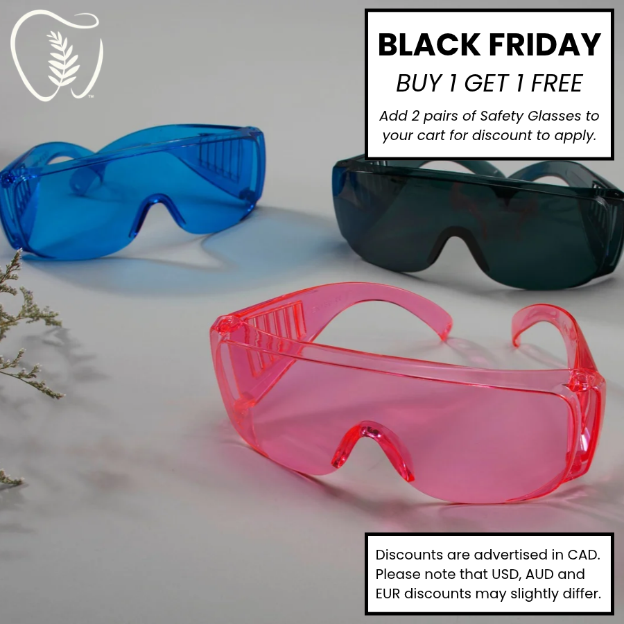LED/Laser Teeth Whitening Safety Glasses