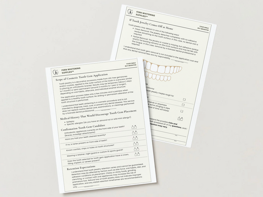 Clinic Pack- Laminated Consent Form