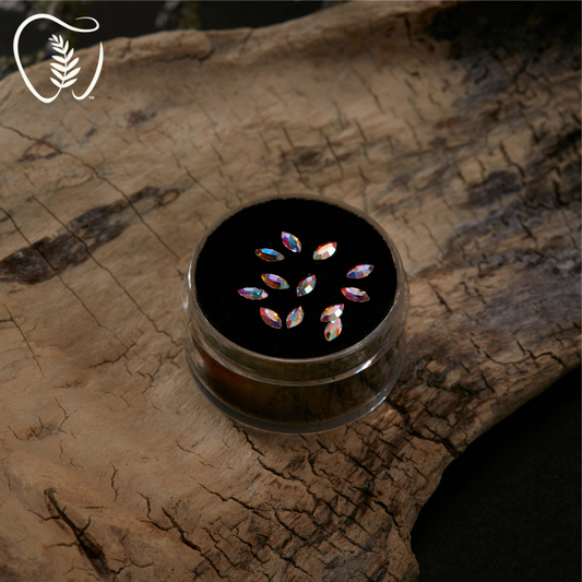 Navette Preciosa® CRYSTAL AB Tooth Gem