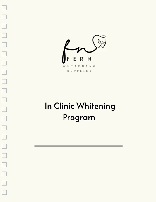 Clinic Pack - Whitening Program Manual