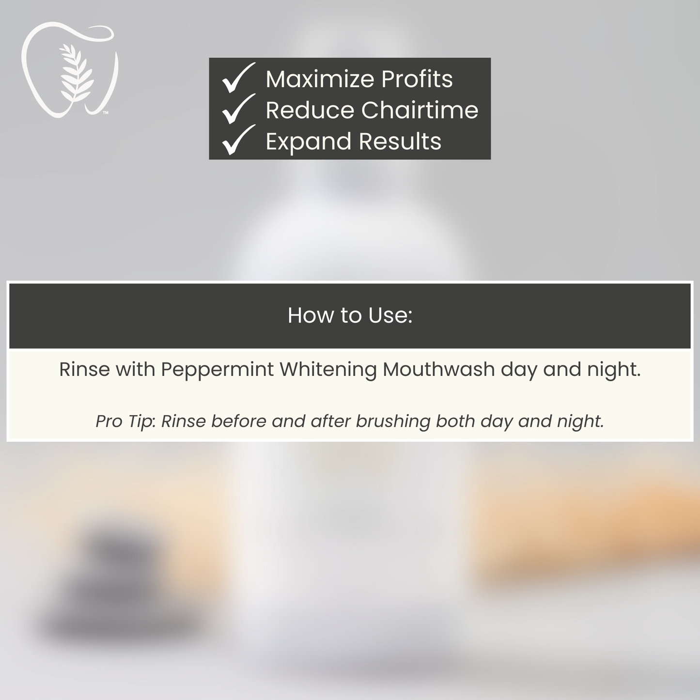 Signature Fern Peppermint Whitening Mouthwash