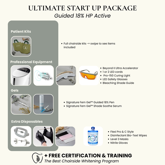 Ultimate Teeth Whitening Clinic Kit - 18%